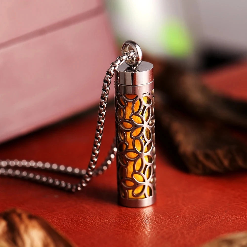 Perfume Locket Necklace
