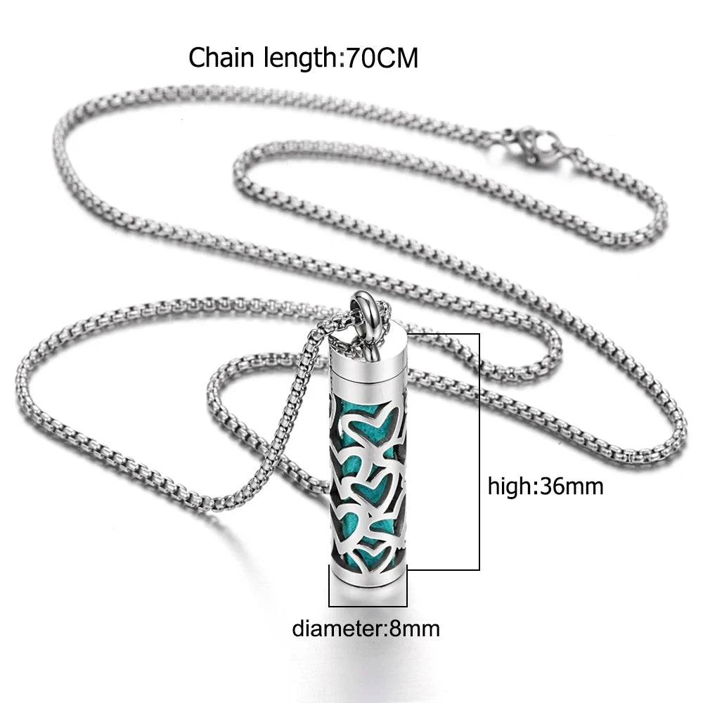 Perfume Locket Necklace