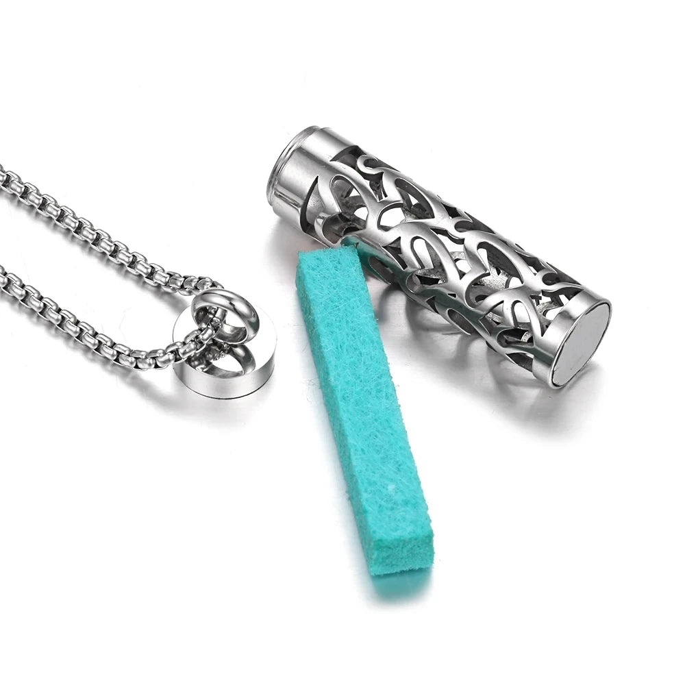 Perfume Locket Necklace