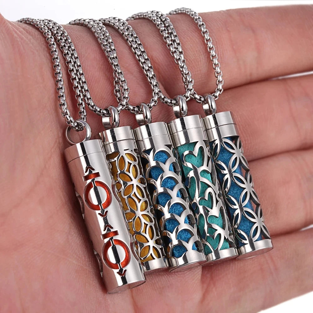 Perfume Locket Necklace