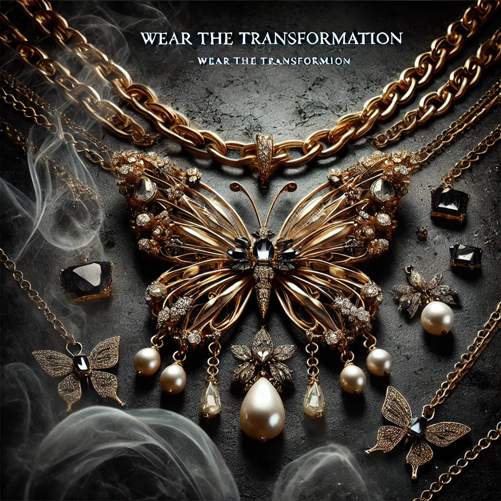 Gilded Whispers: The Butterfly Necklace That Redefines Desire and Defies Expectation