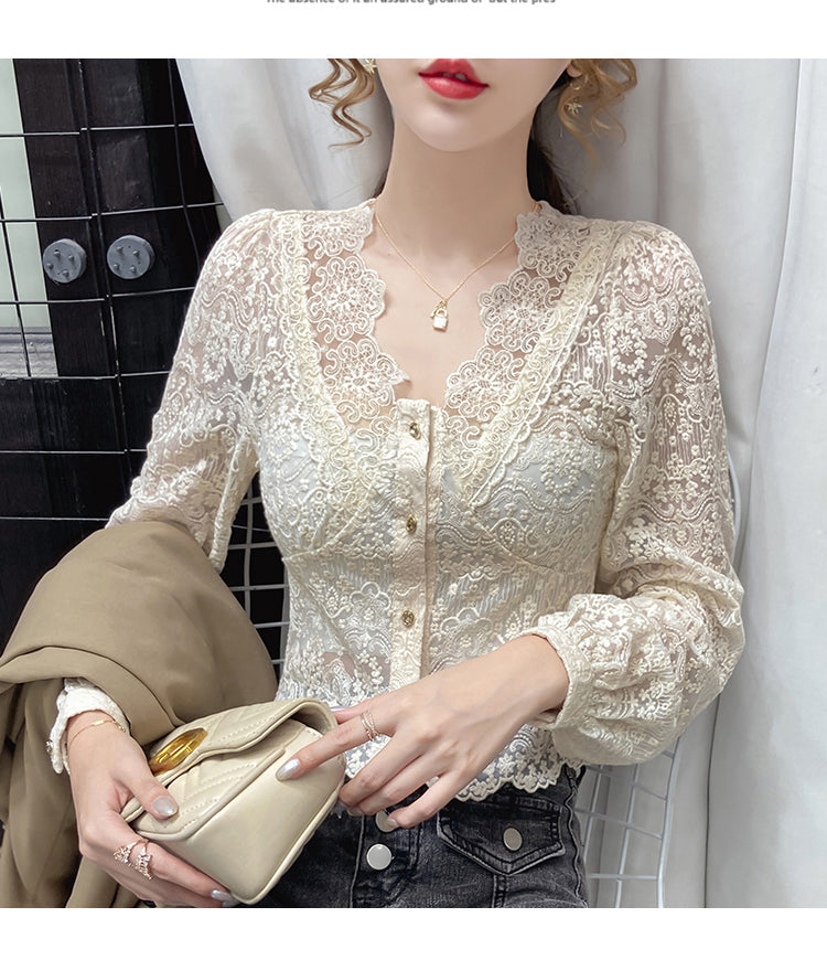 Lace Fashion blouses 2022-2023: elegance, chic and simplicity