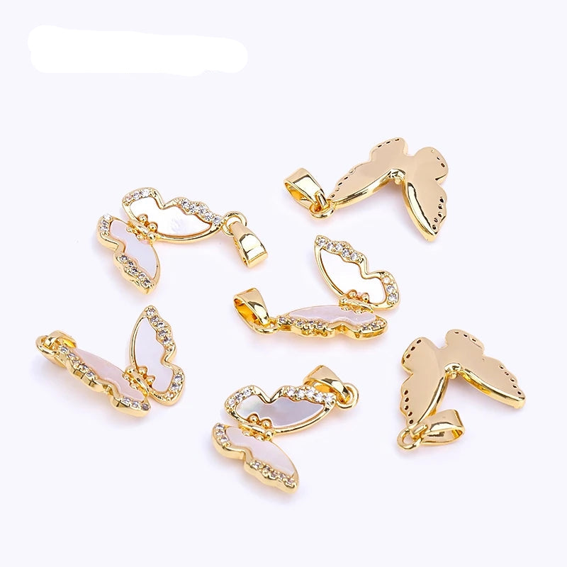 Gold Butterfly Charm