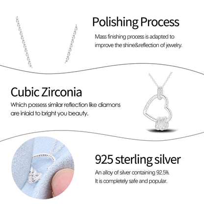 Sterling Silver CZ Pendant