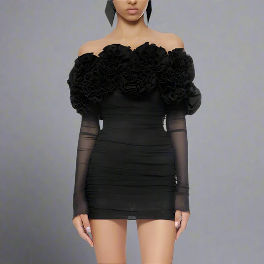 Elegant Mesh Dress