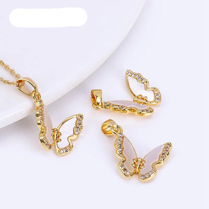 Gold Butterfly Charm